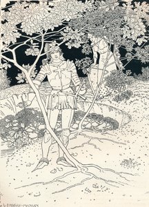 Illustration de la Reine des Fées de Spenser. Chant II. Vers 30 - Louis Fairfax Muckley