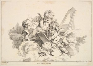 Peinture - Louis Felix de la Rue