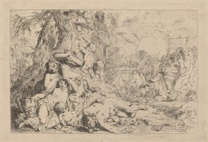 La marche de Silène - Louis Felix de la Rue