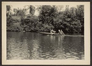 [Course de bateaux sur la rivière Rogue]