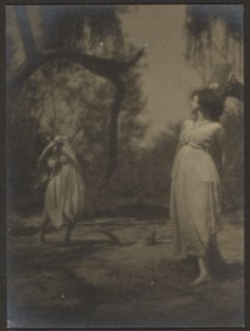 [Danseurs dans le jardin] - Louis Fleckenstein