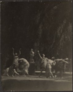 [Danseurs dans le jardin] - Louis Fleckenstein