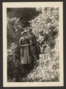 [Fleckenstein, Florence, and Her Sons in Woods] - Louis Fleckenstein