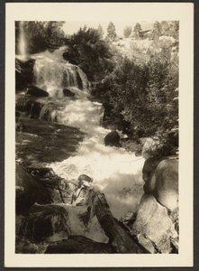 [Paysage avec cascade] - Louis Fleckenstein