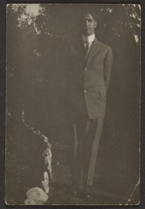 [Homme sur le chemin] - Louis Fleckenstein