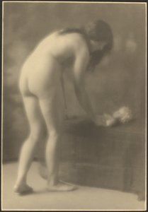 Nu avec poupée - Louis Fleckenstein