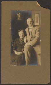 [Portrait de Fleckenstein et de sa femme] - Louis Fleckenstein