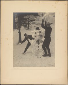 Le bonhomme de neige - Louis Fleckenstein