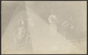 [Deux femmes sur des mules] - Louis Fleckenstein