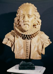 Sir Francis Bacon (1562-1626) Vicomte St. Albans - Louis Francois Roubillac