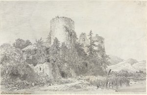 Vue du Château de Saconnex - Louis Francois Cassas