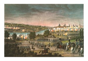 Bataille de Dresde, 26 août 1813, vers 1850 - Louis Francois Couche