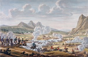 La bataille du mont Thabor, 27 Ventôse, An 7, 17 février 1799 - Louis Francois Couche