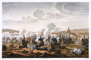 La mort du prince Ludwig de Prusse à la bataille de Saalfeld, 10 octobre 1806 - Louis Francois Couche