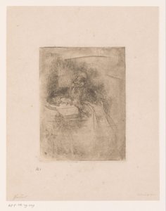Vieil homme barbu appuyé sur un livre ouvert - Louis Gallait (attributed to)