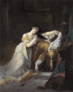 Jeanne I de Castille appelée Jeanne la Folle (Juana la loca) épouse de Philippe de Habsbourg - Louis Galue