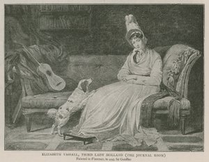 Elizabeth Vassall, troisième Lady Holland - Louis Gauffier