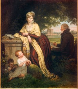 Louis Gauffier, Autoportrait avec femme et enfants - Louis Gauffier