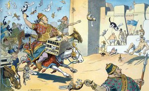 Les Perses de Wall Street et les Égyptiens de Washington 1907. L