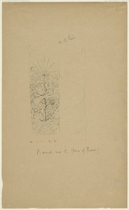 McVickers Theater, Chicago, Illinois, Esquisse - Louis H. Sullivan