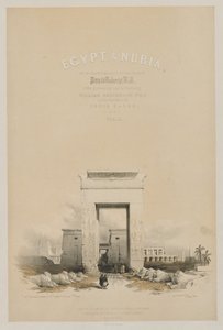 Égypte et Nubie : Frontispice Volume V - Louis Haghe