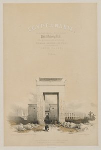 Égypte et Nubie : Frontispice Volume V, 1849 - Louis Haghe