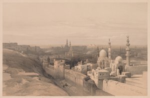 Égypte et Nubie : Volume III - N° 26, Le Caire, Vue vers l