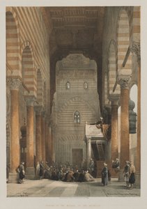 Intérieur de la mosquée des Metwalys