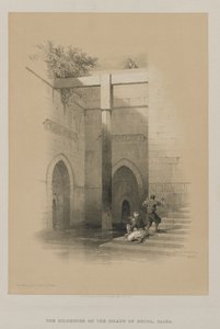 Égypte et Nubie, Volume III : Le Nilomètre. Île de Rhoda, 1849 - Louis Haghe