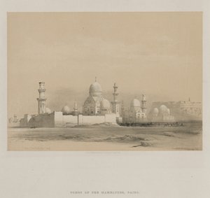 Égypte et Nubie, Volume III : Tombes des Mamelouks, Le Caire - Louis Haghe