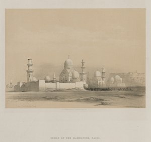 Égypte et Nubie, Volume III : Tombeaux des Mamelouks, Le Caire, 1849 - Louis Haghe