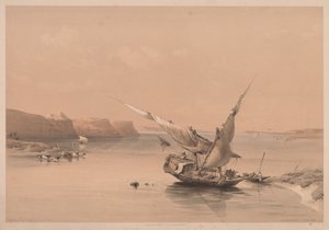 Égypte et Nubie : Volume II - No. 6, Approche de la forteresse d