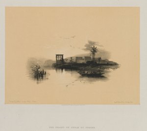 Égypte et Nubie, Volume II : Île de Philae, sur le Nil, Nubie, 1847 - Louis Haghe