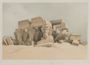 Kom-Ombo - Louis Haghe