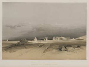 Ruines du Memnonium, Thèbes - Louis Haghe