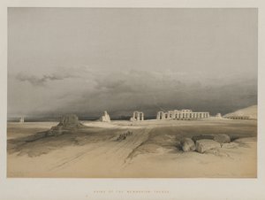 Égypte et Nubie, Volume II : Ruines de Memnonium, Thèbes, 1847 - Louis Haghe