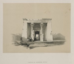 Égypte et Nubie, Volume II : Temple de Dandour, Nubie - Louis Haghe