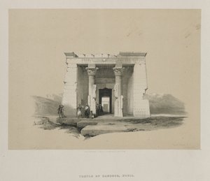 Égypte et Nubie, Volume II : Temple de Dandour, Nubie, 1848 - Louis Haghe