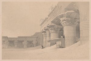 Égypte et Nubie : Volume I - No. 10, Edfou, 1838 - Louis Haghe