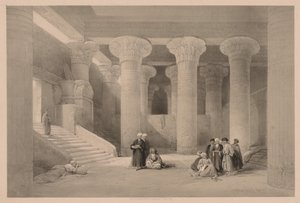 Égypte et Nubie : Volume I - N° 24, Temple à Esneh, 1838