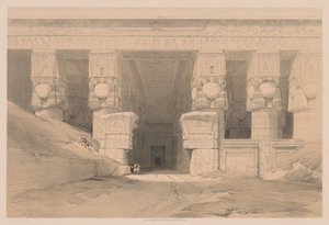 Égypte et Nubie : Volume I - N° 35, Dendera - Louis Haghe