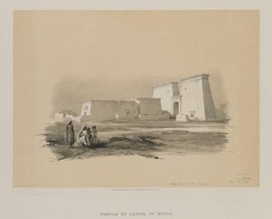 Égypte et Nubie, Volume I : Dakke, en Nubie - Louis Haghe
