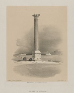 Égypte et Nubie, Volume I : La colonne de Pompée, Alexandrie, 1846