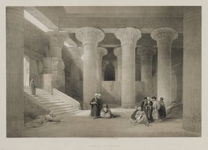 Égypte et Nubie, Volume I : Temple à Esneh