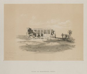 Égypte et Nubie, Volume I : Wady Maharraka, Nubie, 1846 - Louis Haghe