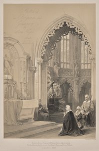 Croquis en Belgique et en Allemagne, Deuxième Série : No. 1 - Page de Titre - Saint-Jacques, Liège - Louis Haghe