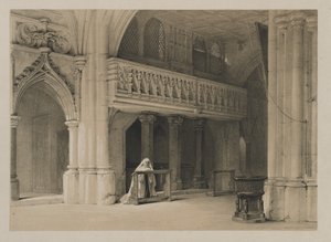 Croquis en Belgique et en Allemagne, Volume I : Couvent de Nönnberg, Salzbourg - Louis Haghe