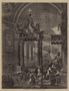 Le jour de Saint-Pierre à Rome - Louis Haghe