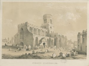 Stafford - Église Sainte-Marie - Louis Haghe