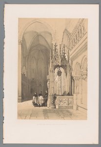 Puits dans la cathédrale de Ratisbonne